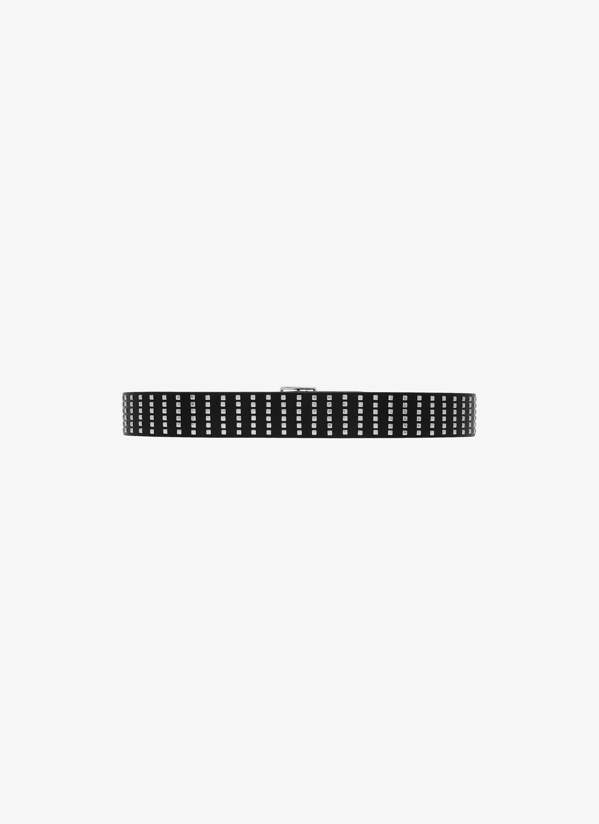 BELT CUIR LUX+RIVET BLACK ALAÏA BLACK  BELT CUIR LUX+RIVET BLACK